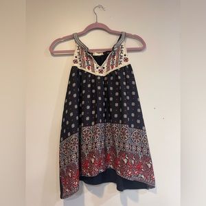 Altar’s State navy blue, red and white tank top ❤️🤍💙